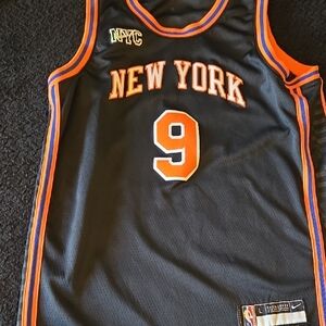 Nike New York Jersey - Black and Orange